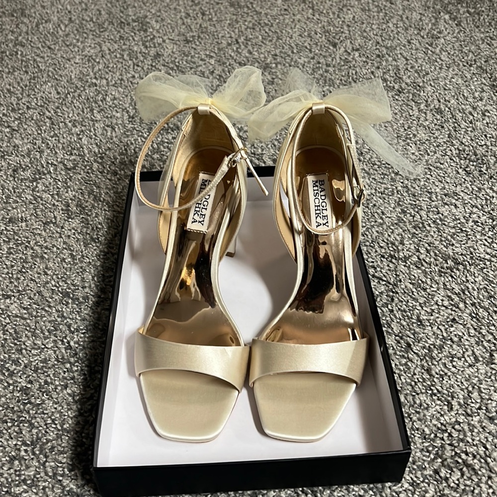 Badgley Mischka Wedding Heels